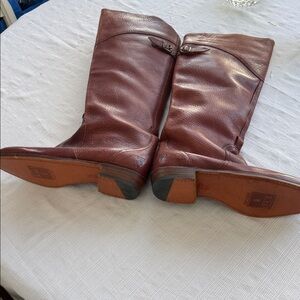 FRYE AND CO. Brown Leather Tall Boots
